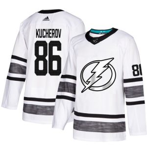 Tampa Bay Lightning Trikot #86 Nikita Kucherov Weiß 2019 All-Star NHL